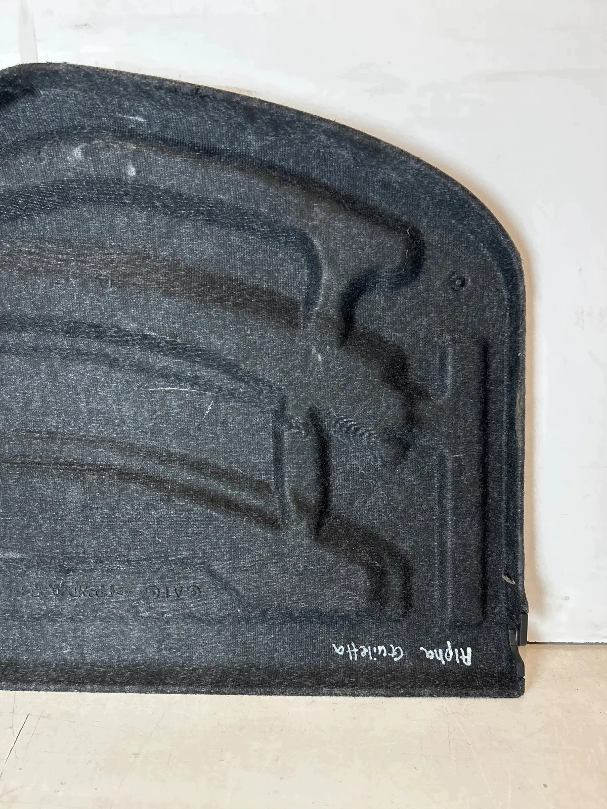 plato boot rear part Alfa Romeo Giulietta