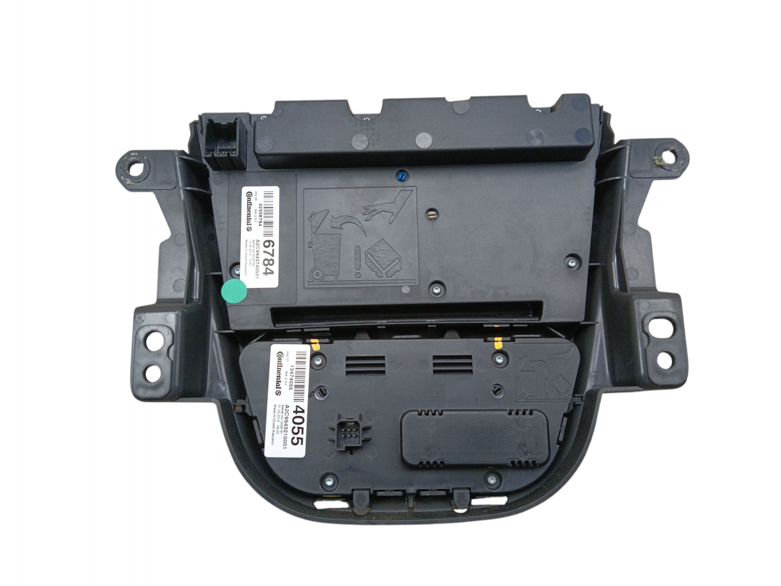 Commandes Console PANEL RADIA Climatisateur air conditionné OPEL MOKKA A (12-26) 42356784