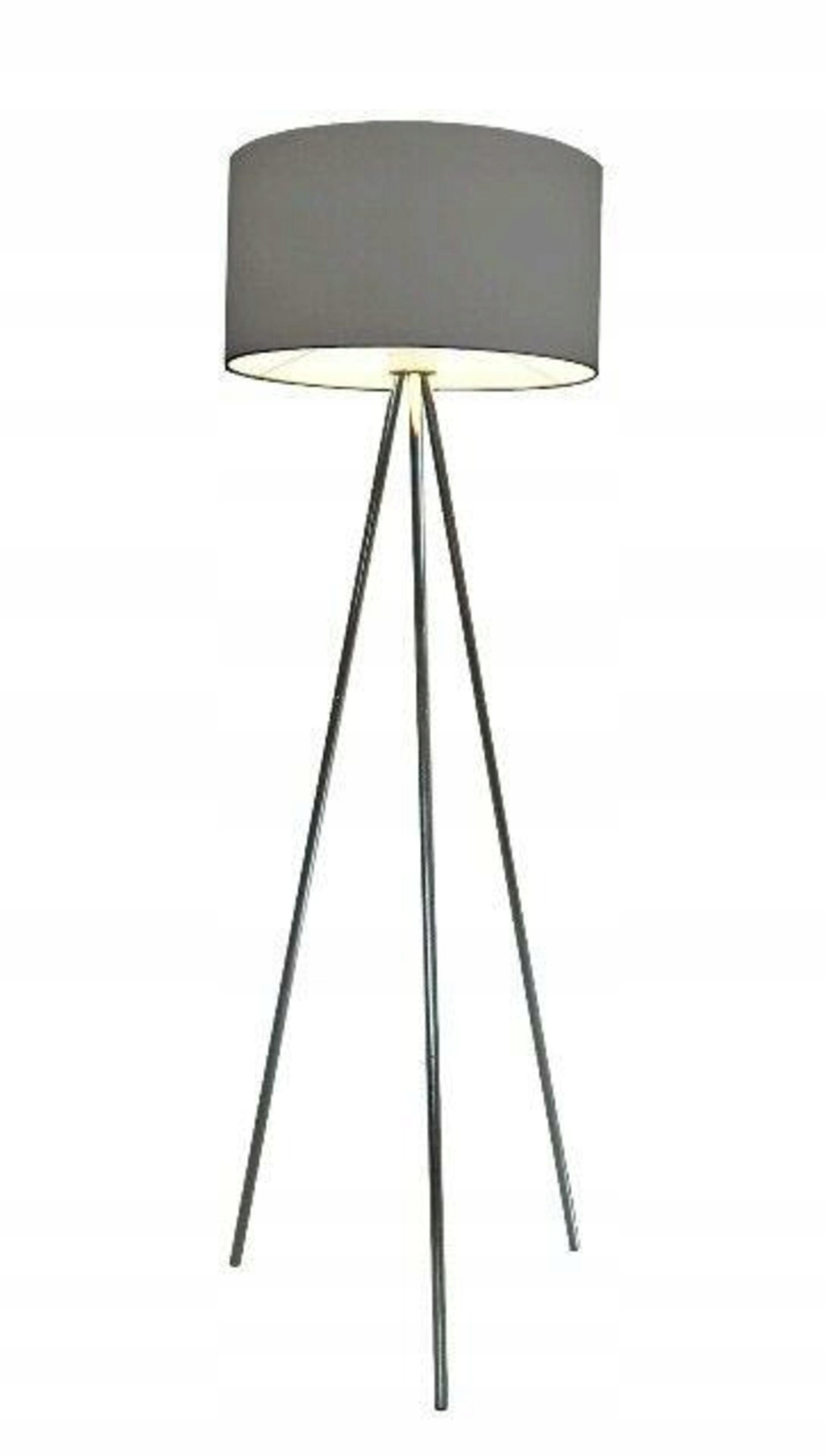Stojacia lampa AZzardo Finn grey AZ2967 E27 1x60W IP20 45cm sivá