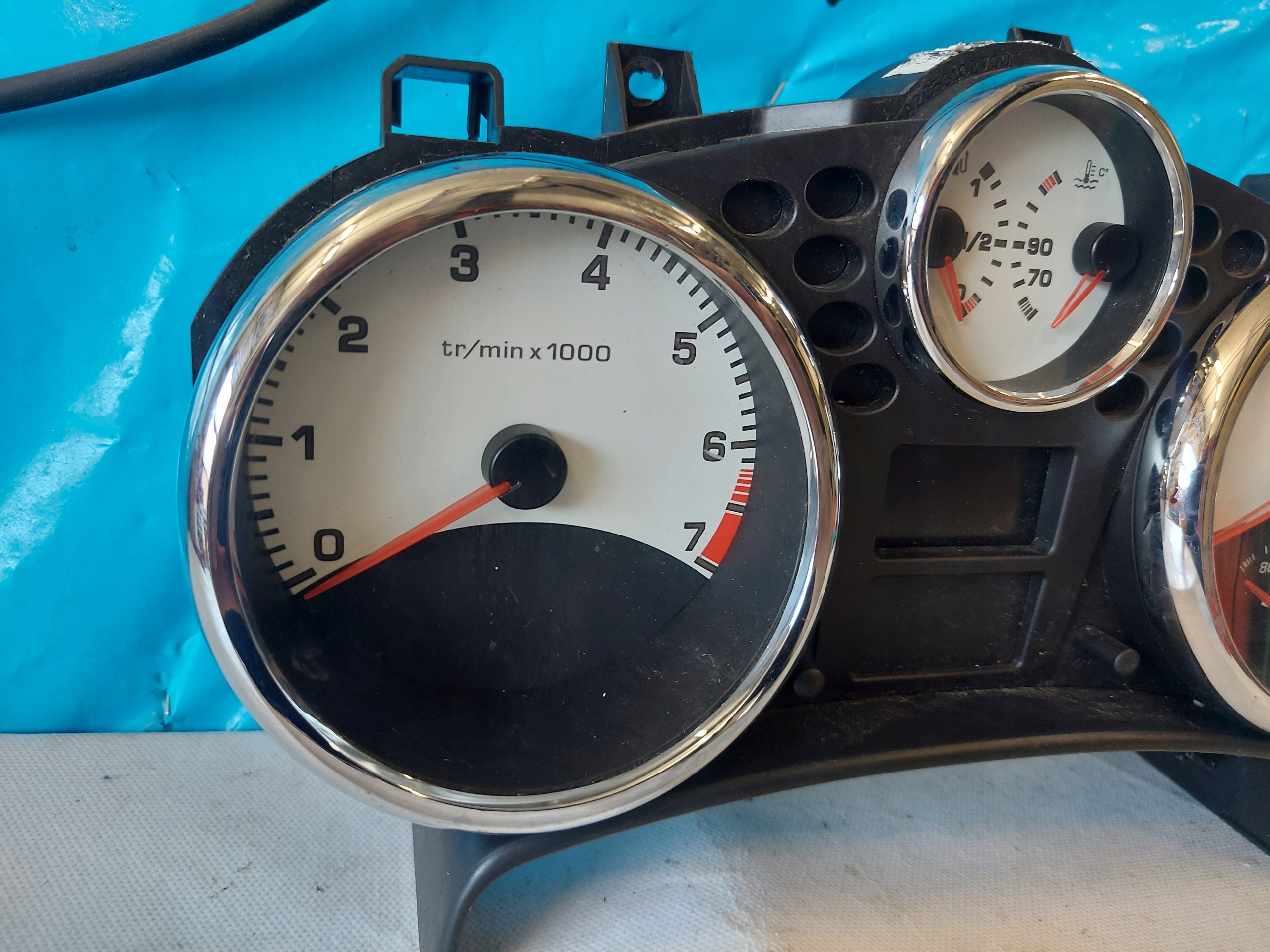 dials clock PEUGEOT 207 CC 1.6 16V A2C53065549