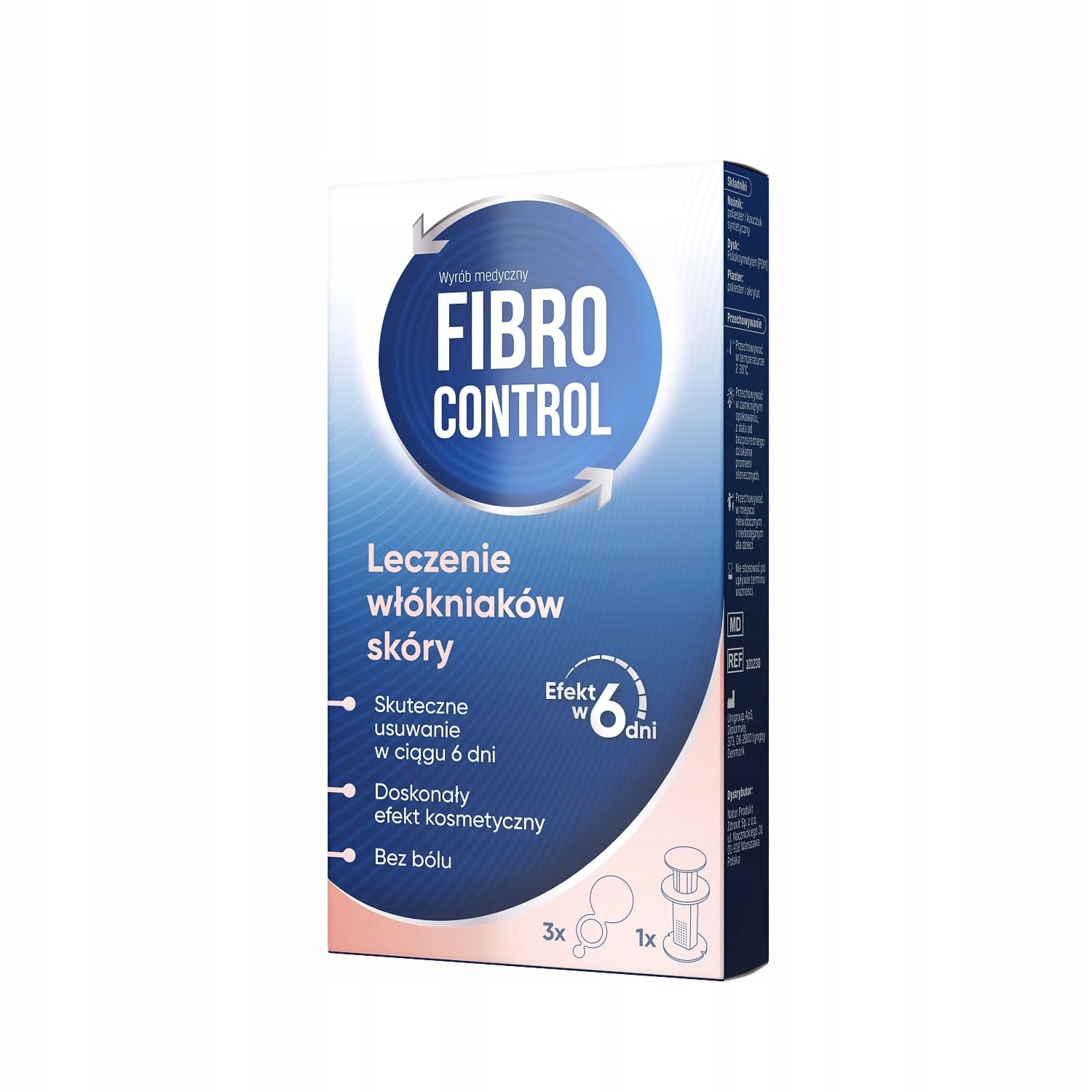 Fibrocontrol náplasti 3 kusy