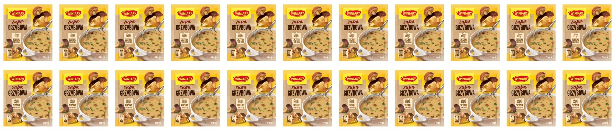 22x 48g Winiary Zupa Grzybowa Karton