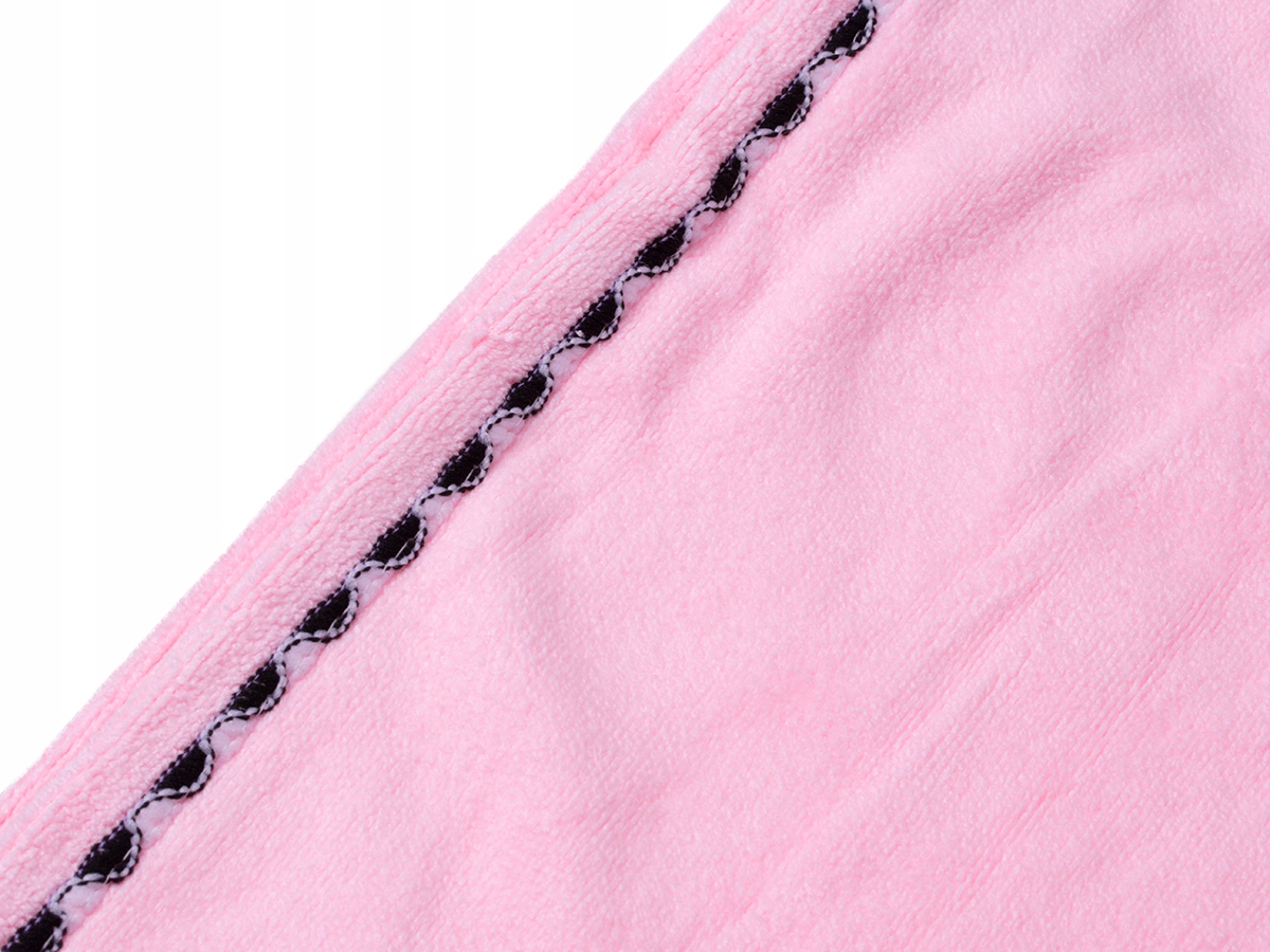 Superchłonny ręcznik do włosów, turban z mikrofibr Materiał dominujący mikrofibra