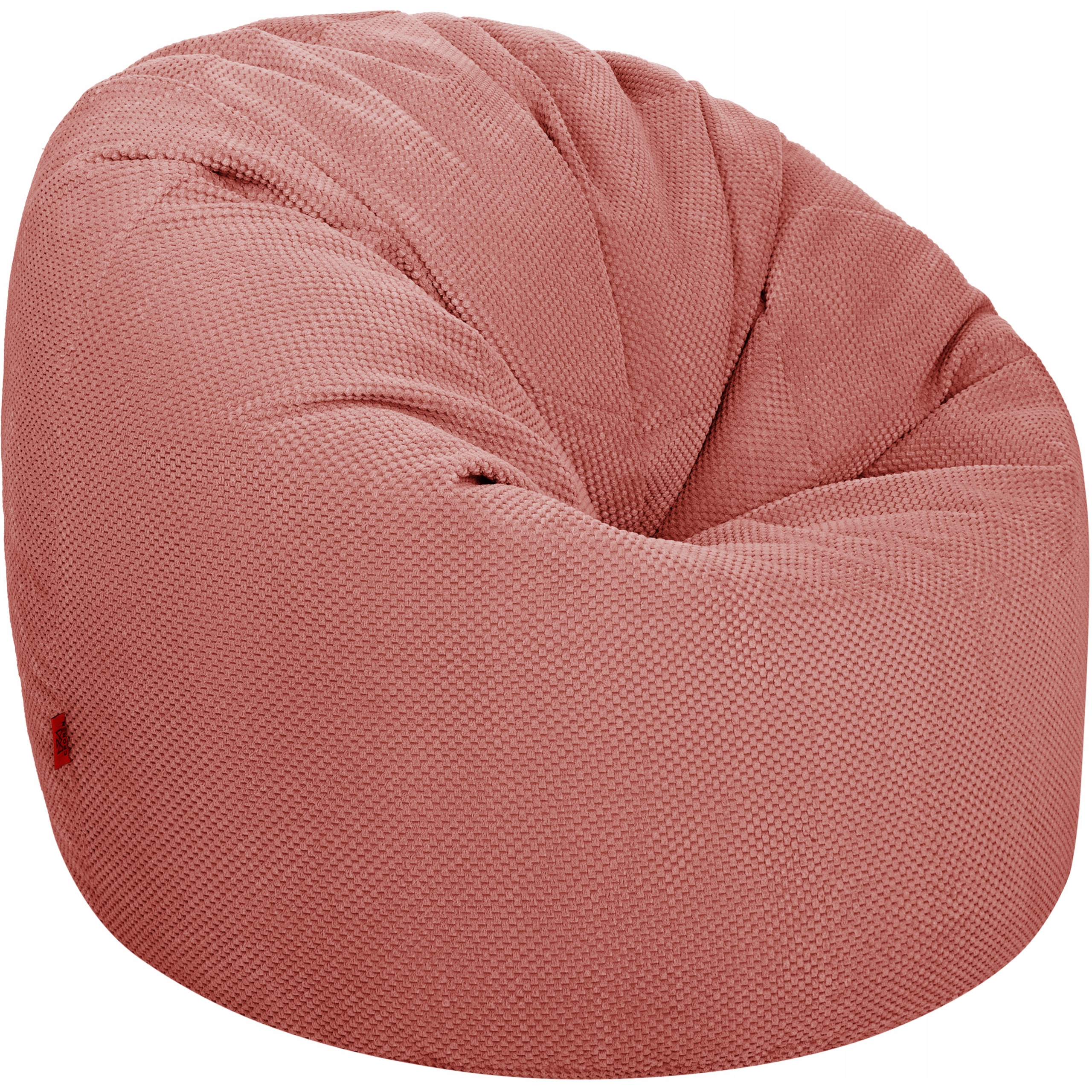 NOWOCZESNA PUFA DO SALONU + WOREK | PLUSZOWY FOTEL SIEDZISKO SKANDYNAWSKI