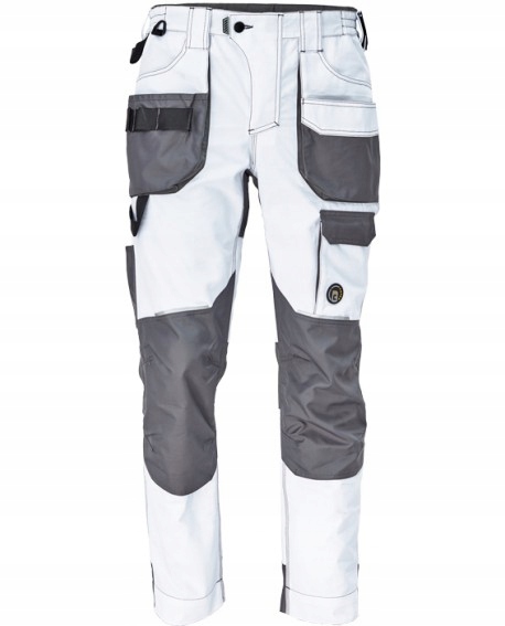 Spodnie robocze długie Cerva Dayboro białe r. 56