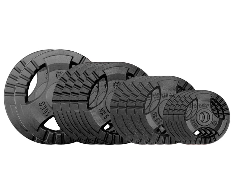 Zestaw 55 kg obciążenia żeliwne talerz kierownica siłowania fit 30,5 mm