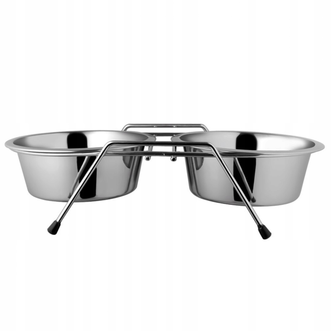 Levně Stojan Happet MM42 drátěný 2 misky 21cm