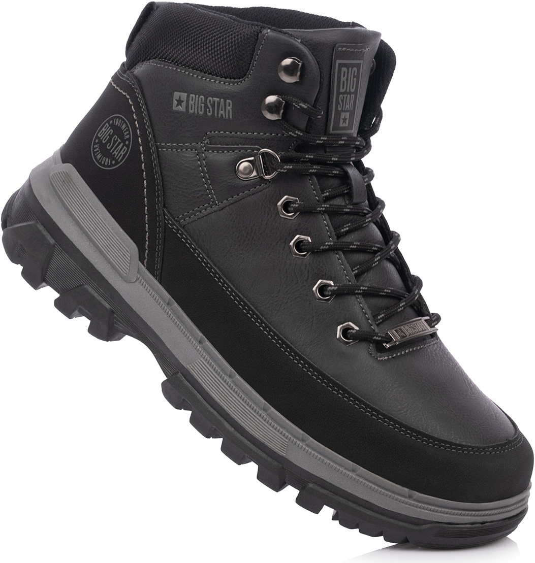 

Big Star Męskie Buty Trapery Zimowe Trekkingowe 43