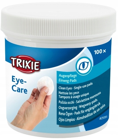 

Trixie Chusteczki do Oczu psa kota królika 100 szt