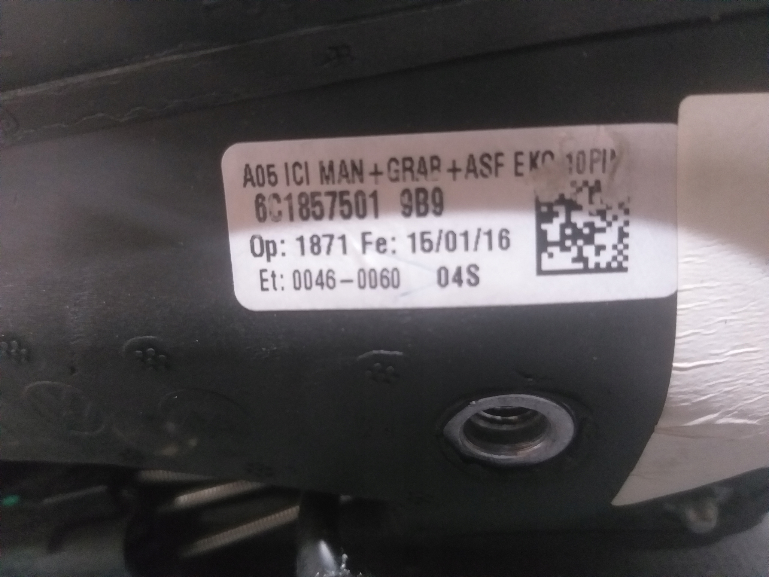 mirror left VW POLO 6C 14- 2PIN 6C1857501