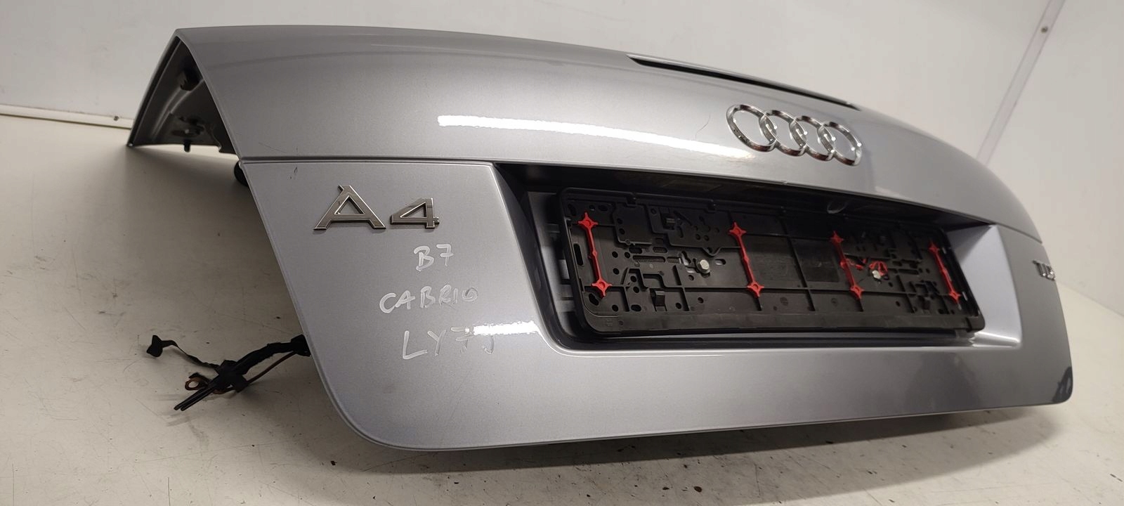 trunk door boot Audi A4 B7 Cabrio LY7J