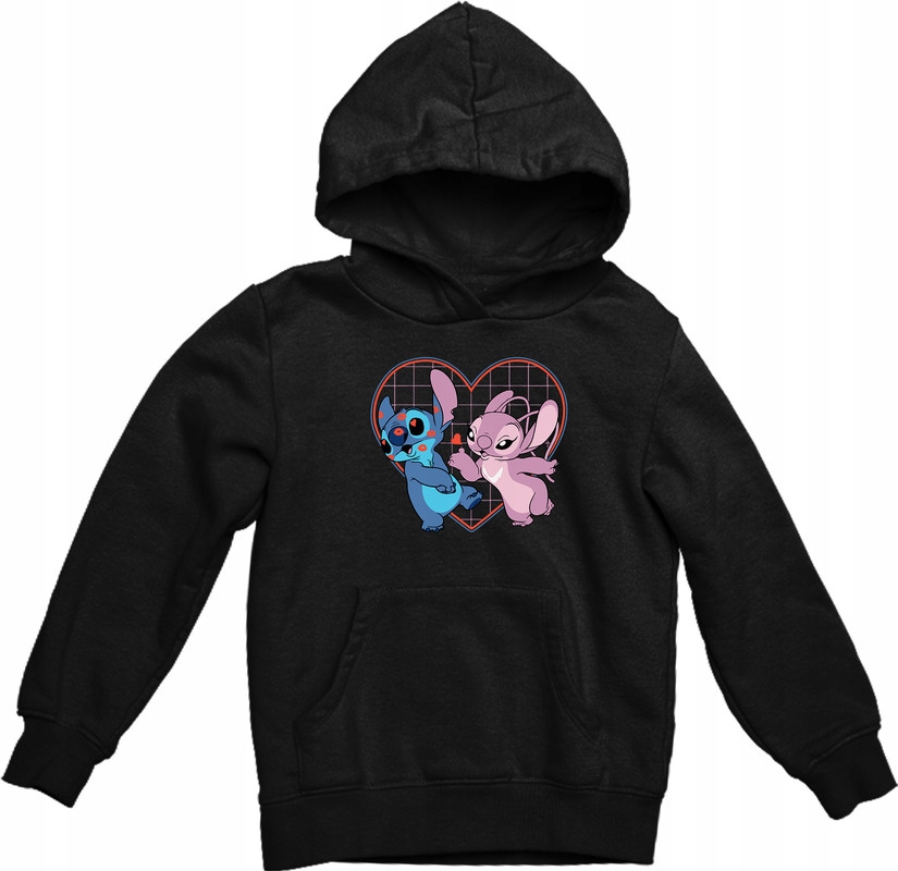 

Bluza Z Kapturem Czarna Lilo and Stich 5 XL
