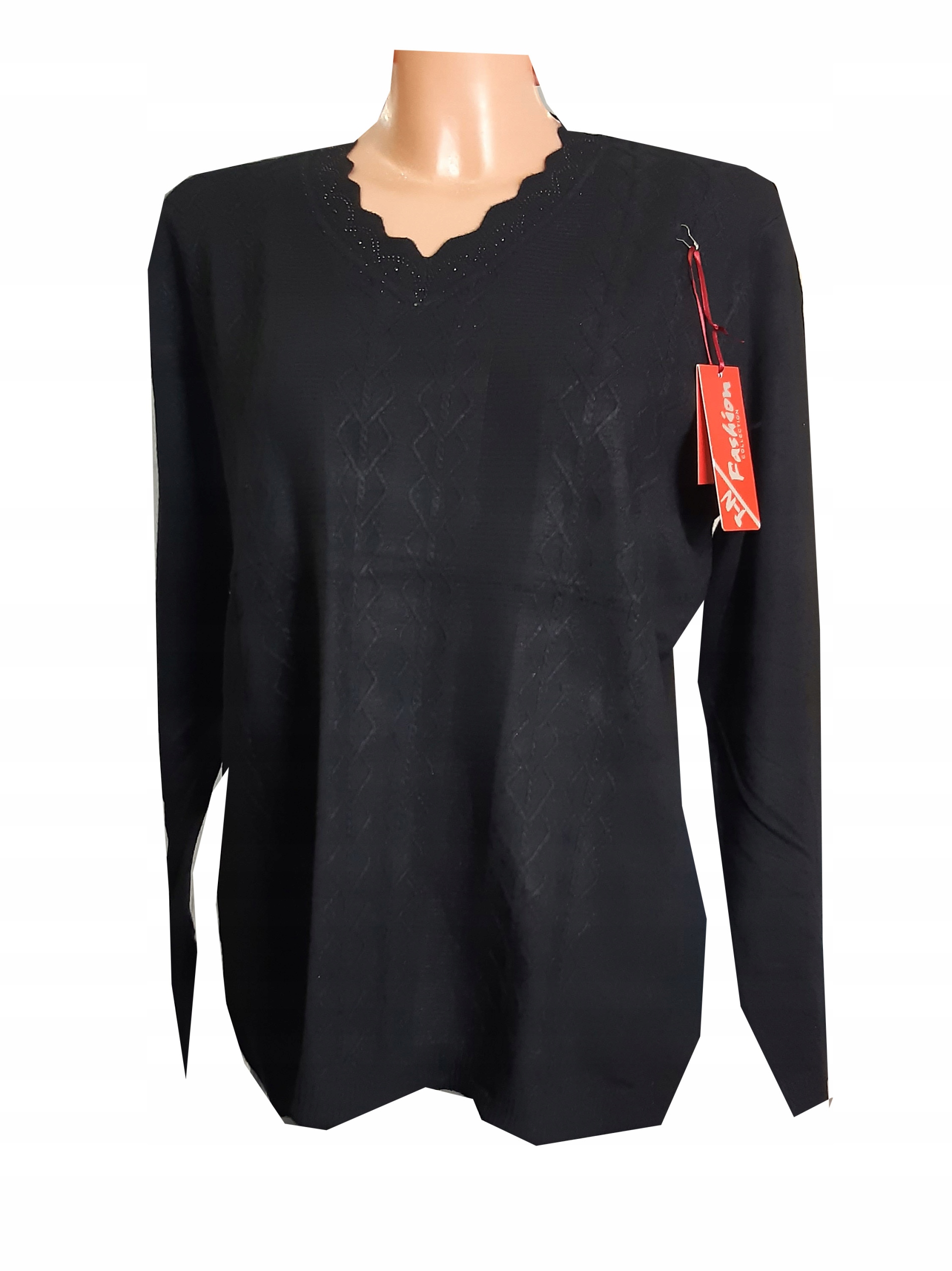 

Bluzka Damska Sweter cyrkonie kobiecy XXL/XXXL