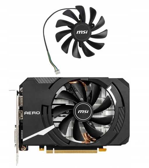Wentylator Msi Aero Gtx 1660 1660Ti Rtx 2060 2070 3050 3060Ti 95mm Pc