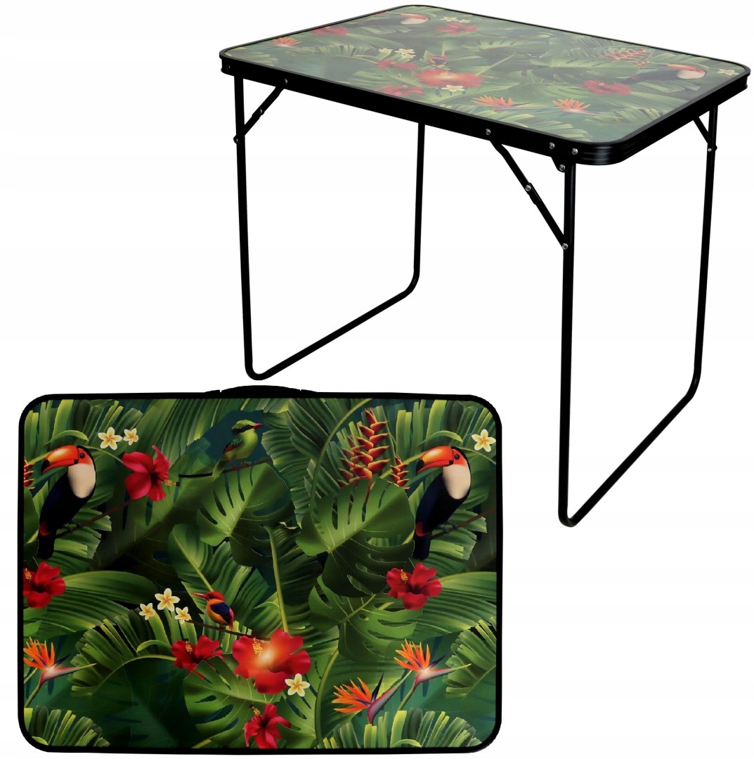 Turistický Stolek 80x60x70 CM Flower