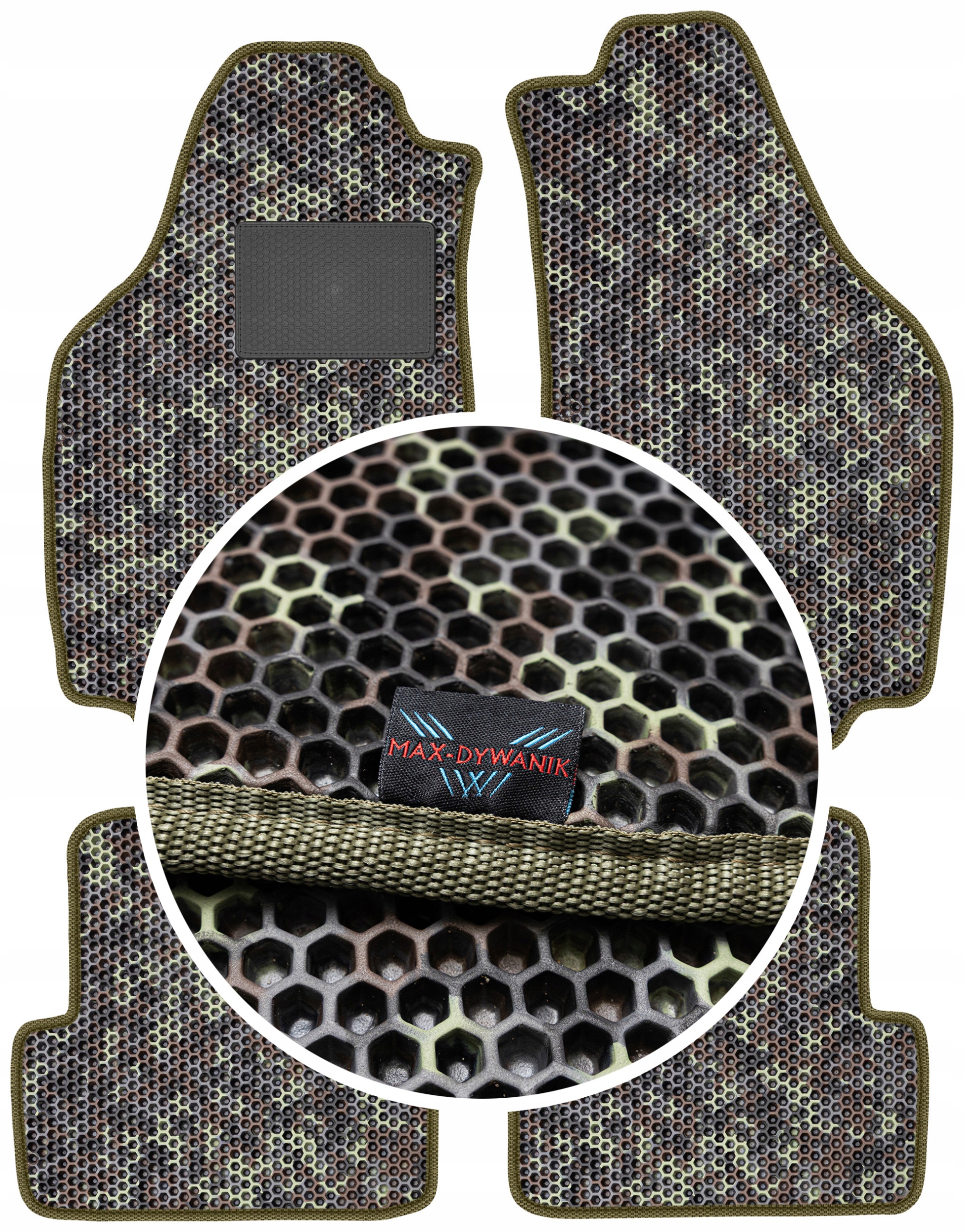 Lancia Ypsilon II Hb 2003-2011 Gumové rohože Eva Moro