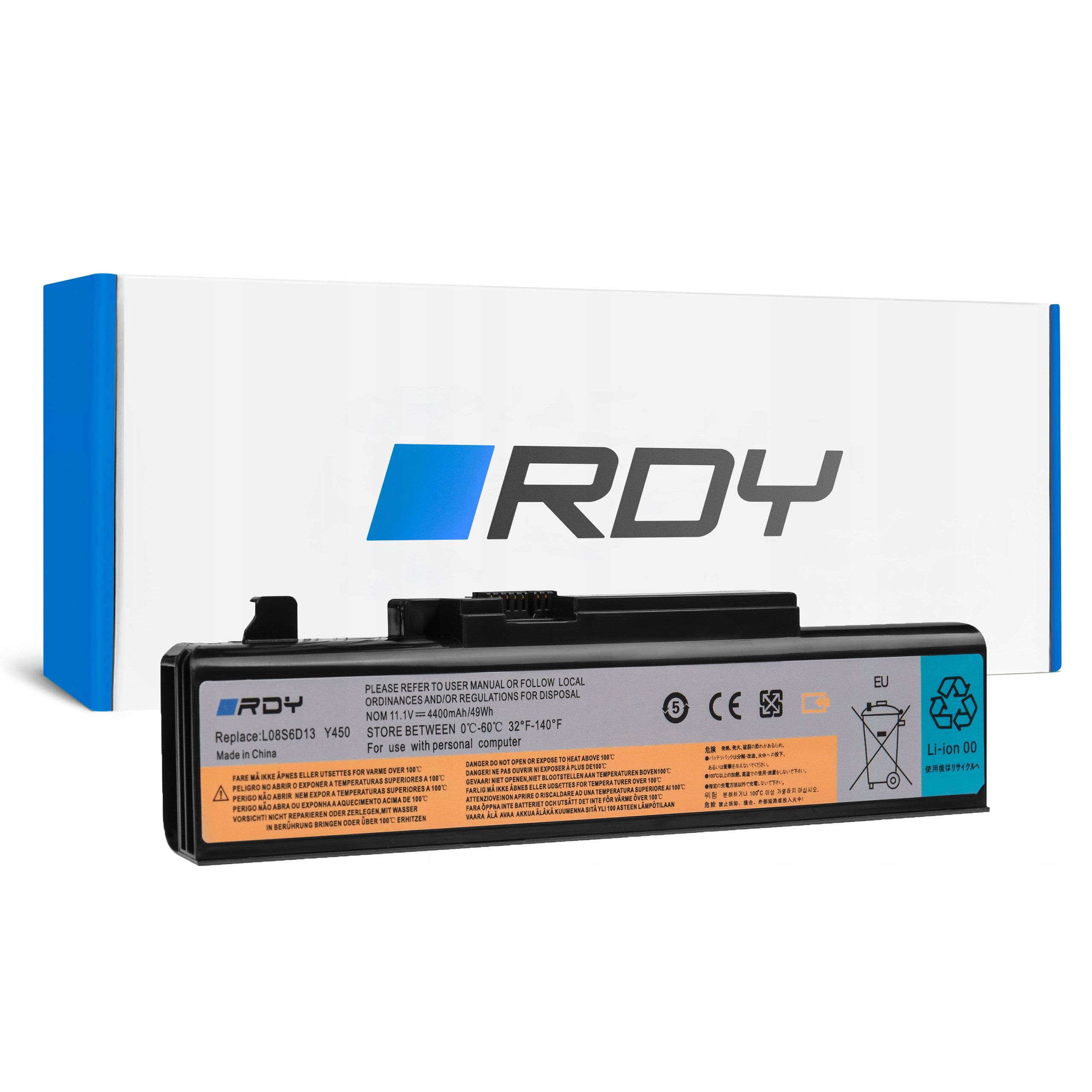 

Bateria L08O6D13 do Lenovo IdeaPad Y450A Y450G