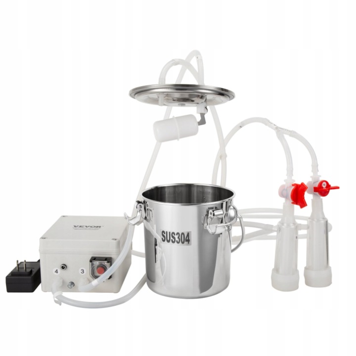 Mobilní dojicí stroj na kozy Elektrický dojicí systém na mléko 3L 80krát/m