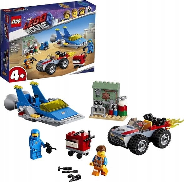 Lego The Lego Movie 2 70821 Dílna Emmeta a Benka Stavebnice Nové Limitované