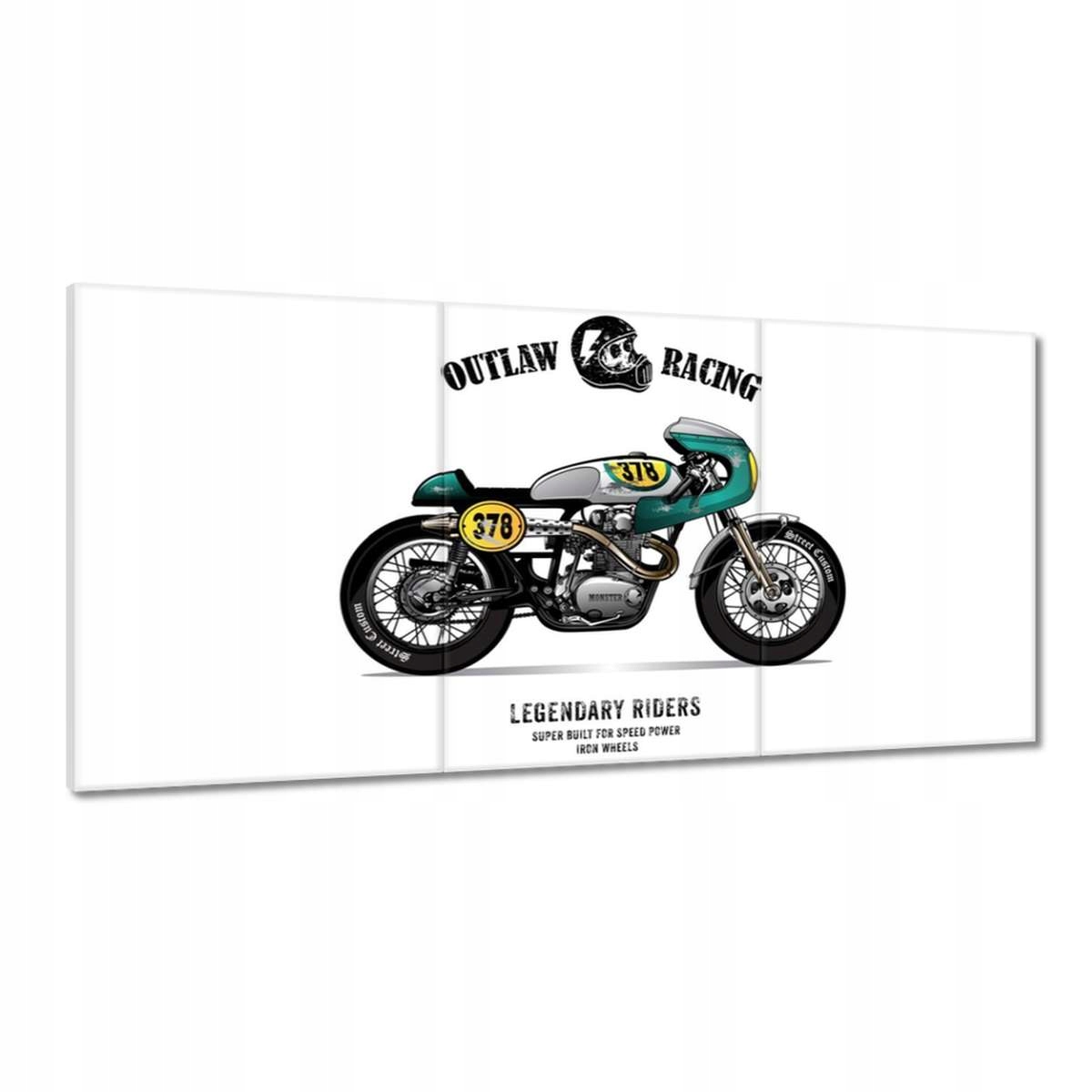 Obrazy 180x90 Motocykel Vintage pamiatka