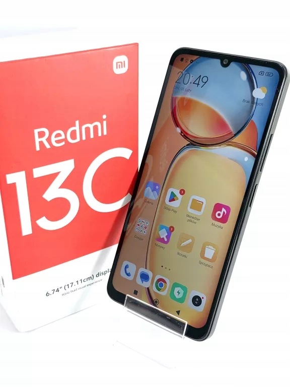 10. Telefon Smartfon Xiaomi Redmi 13C 4 Gb 128 Gb 4G Lte Midnight Black