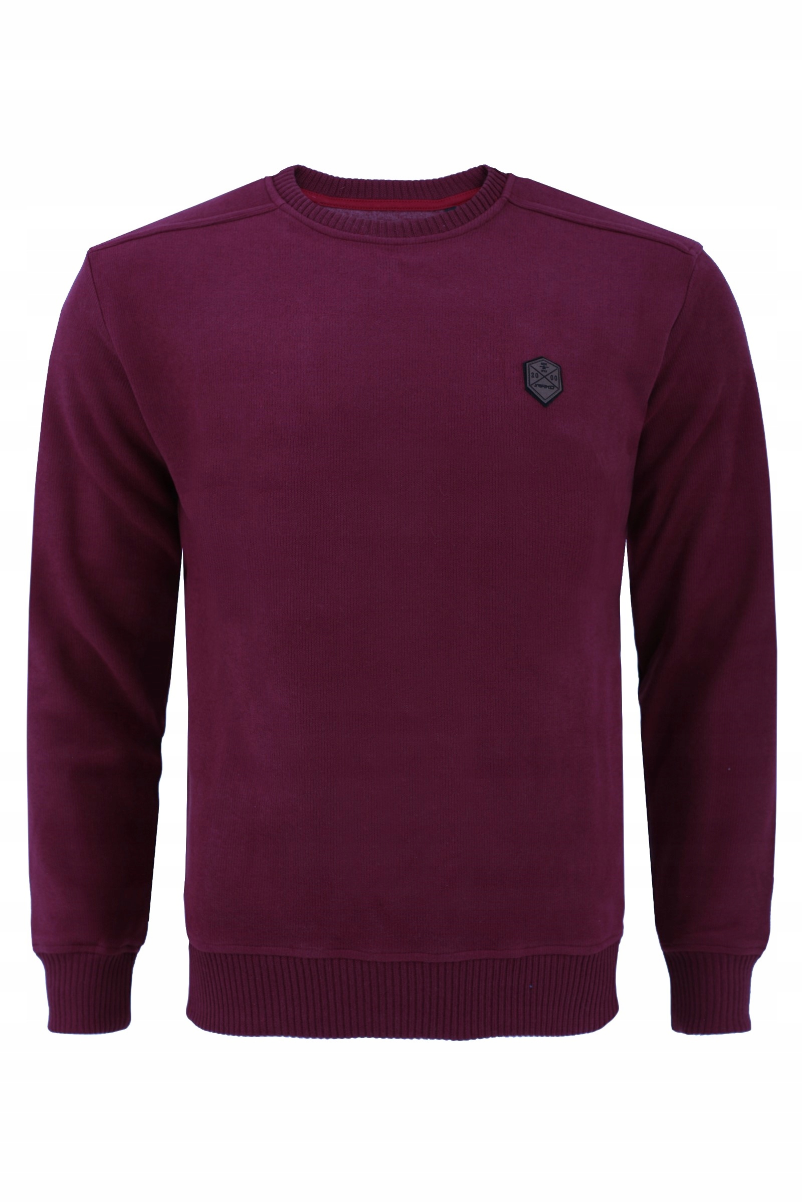 Sweter Arsen bordowy 3XL