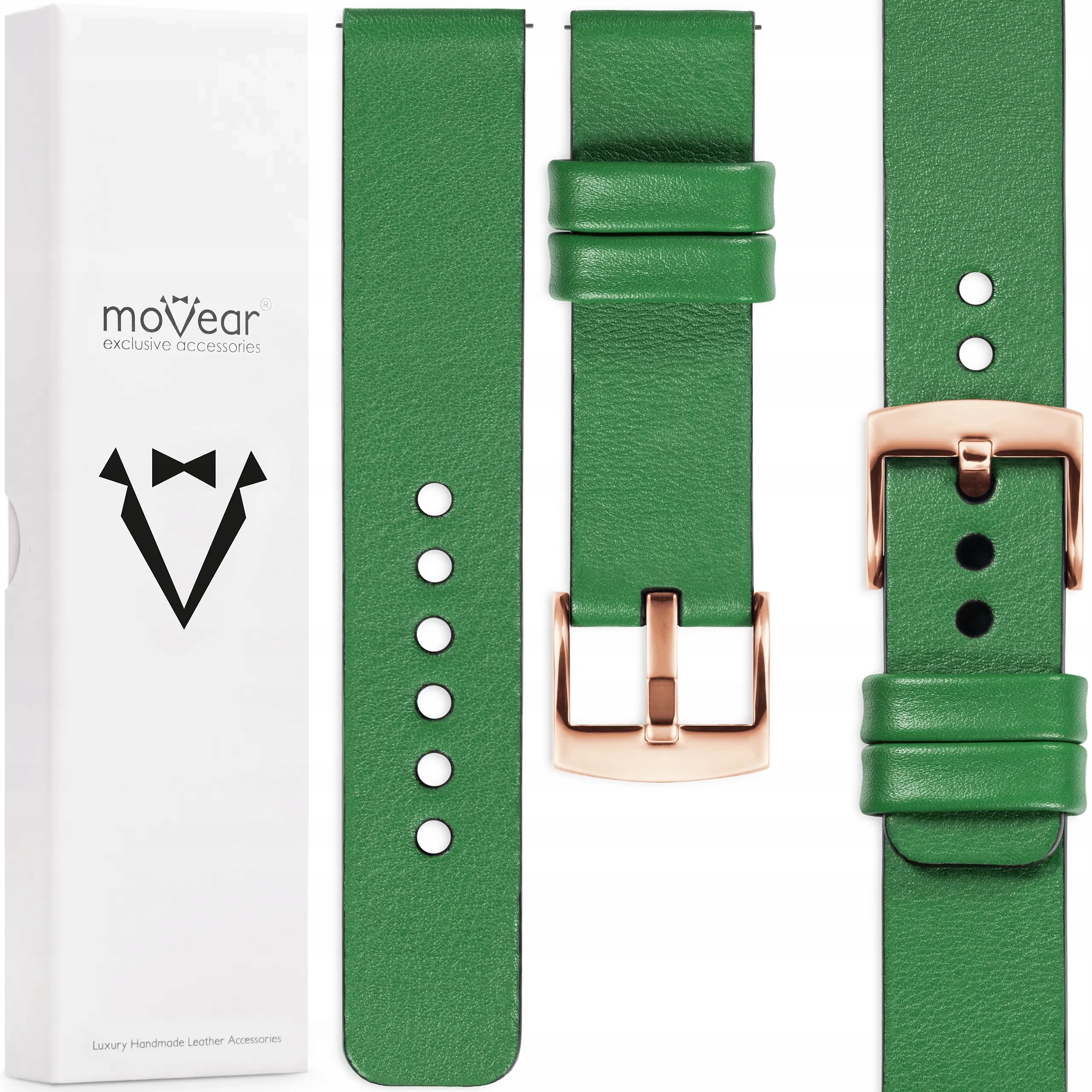 Kožený řemínek pro Huawei Watch Gt 5 4 Pro 42/41 Premium Elegantní Movear