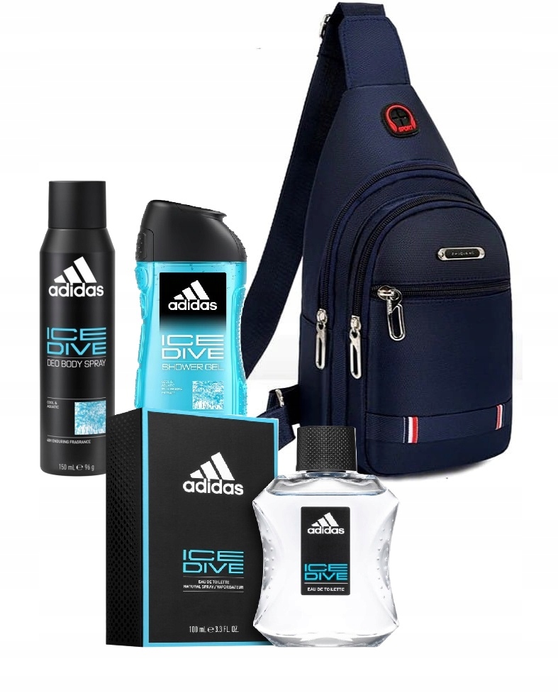 Adidas Zestaw Z Nerką Ice Dive Edt 4w1