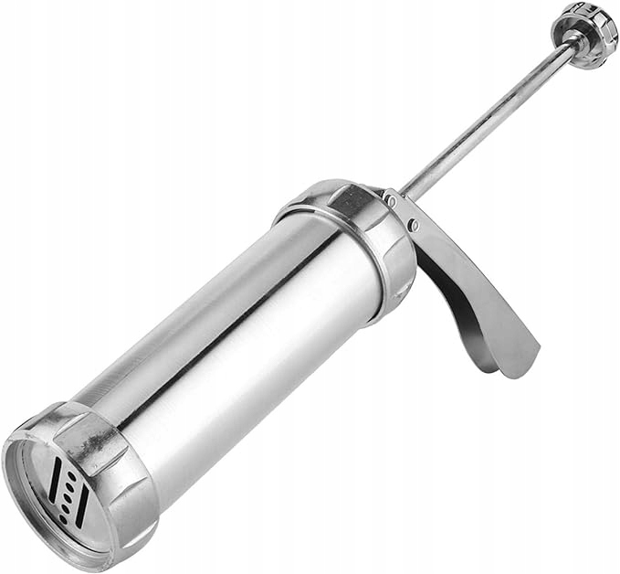 MASZYNKA PRASKA DEKORATOR DO CIASTEK CIASTA TORTÓW PREZENT NA ŚWIĘTA Kolor srebrny