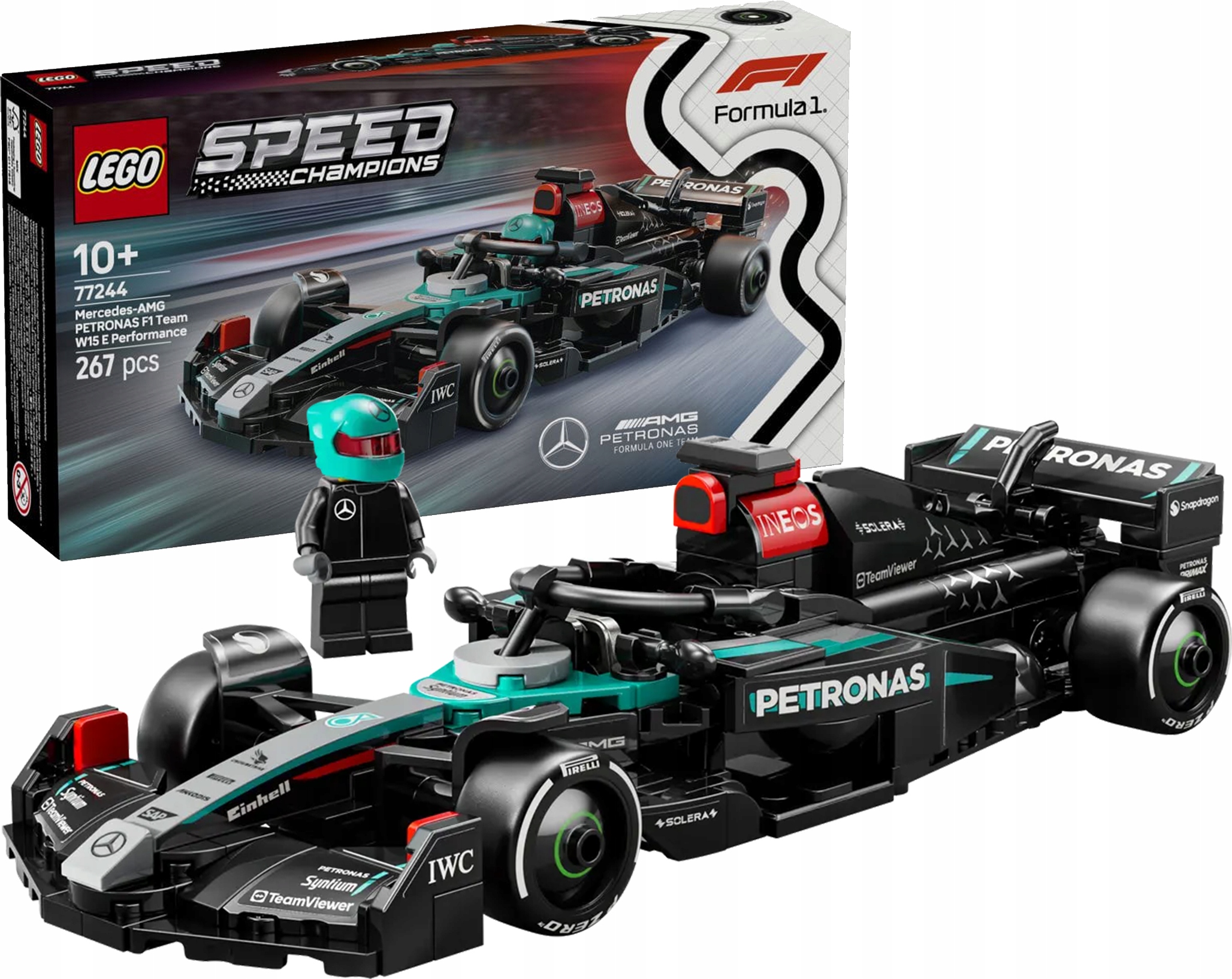 77244 Lego Speed Champions Formule F1 Mercedes-AMG W15
