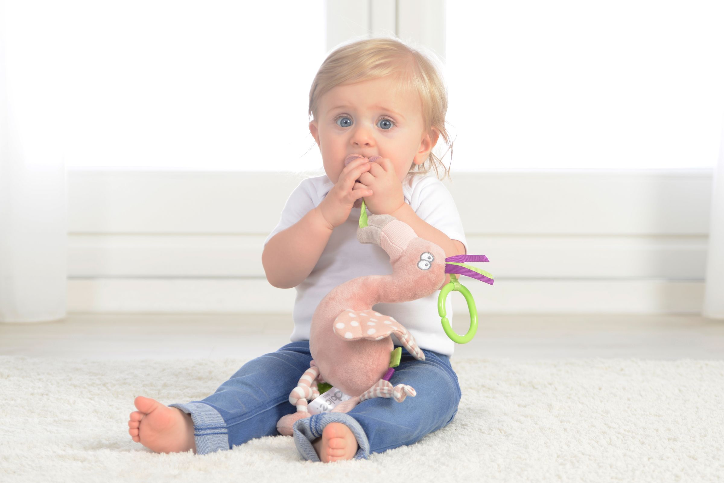 ZAWIESZKA DO WÓZKA zawieszka do fotelika FLAMING DOLCE TOYS Wiek dziecka 0 +