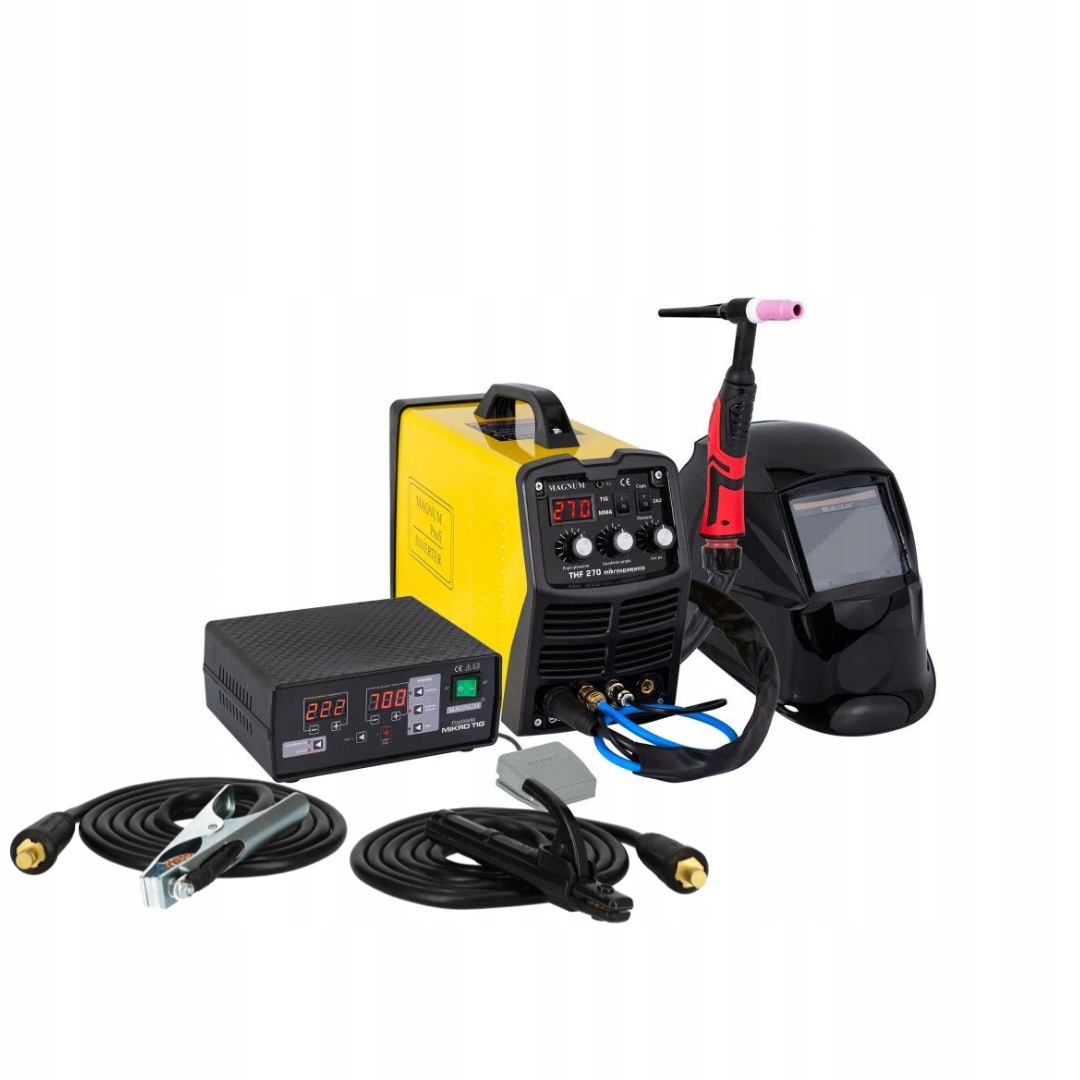 Zestaw Mikrospawanie Spawarka Tig DC Magnum Tig Thf 270A 230V Cold welding