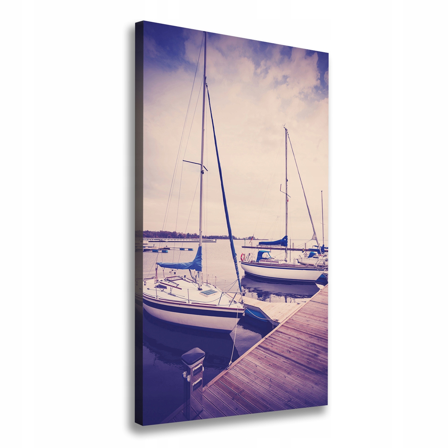 

Nowoczesny fotoobraz canvas na ramie Jachty 70x140
