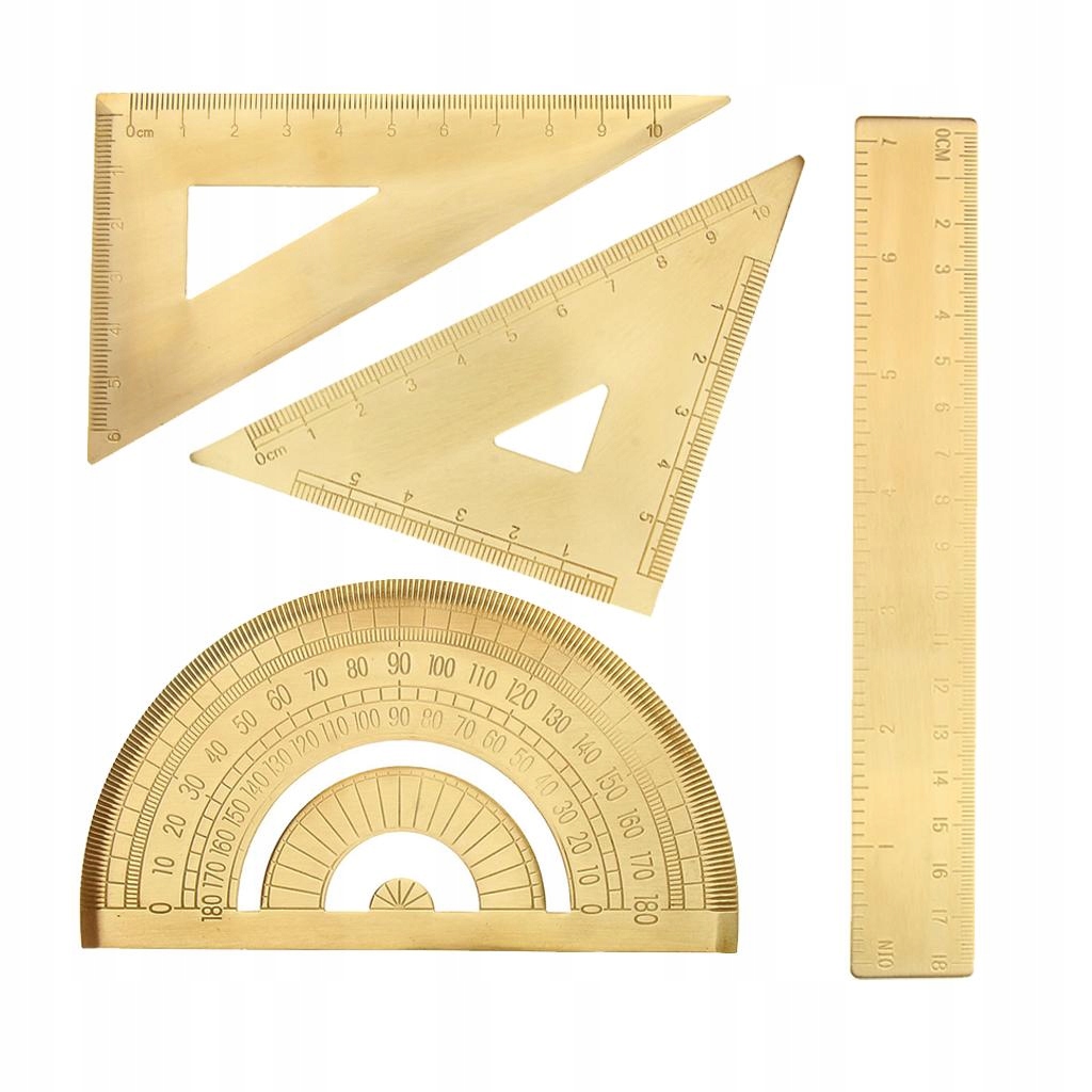 4pcs Brass Solid Accessories for Design Graphic