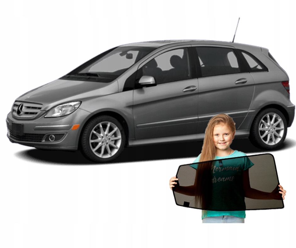 Záclony na magnetech Mercedes-Benz B-třída I W245