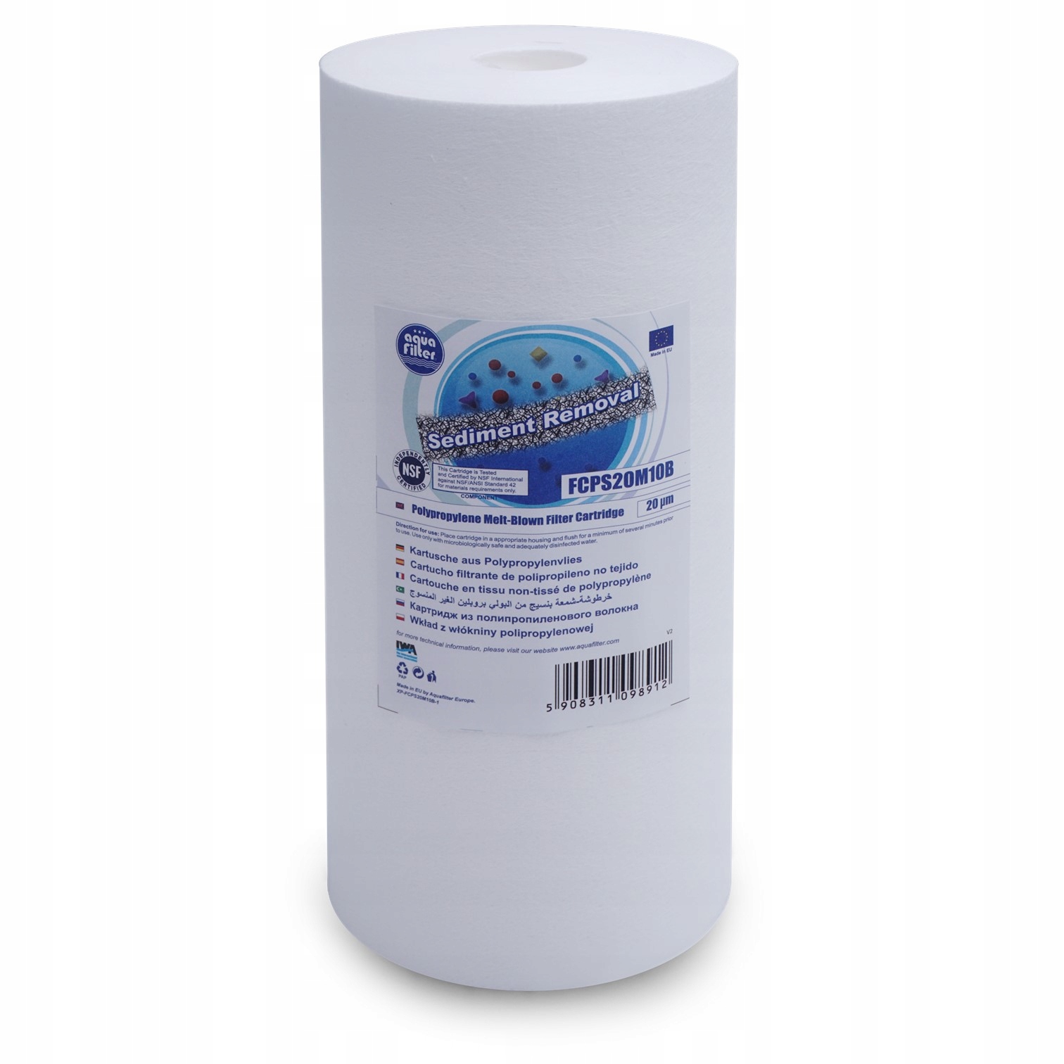 HHBB10B AQUAFILTER FILTR NA CAŁY DOM ZMIĘKCZACZ Pojemność 0 l