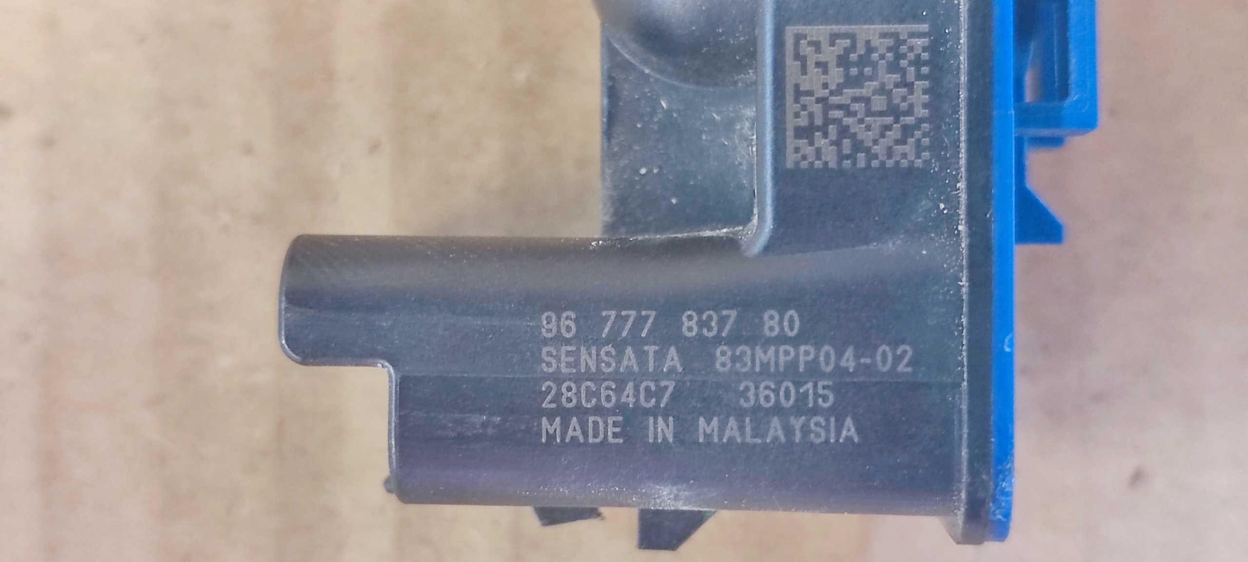 CITROEN C3 II LIFT 13-16r. sensore pressione servo + Tubi 1.0 VTI