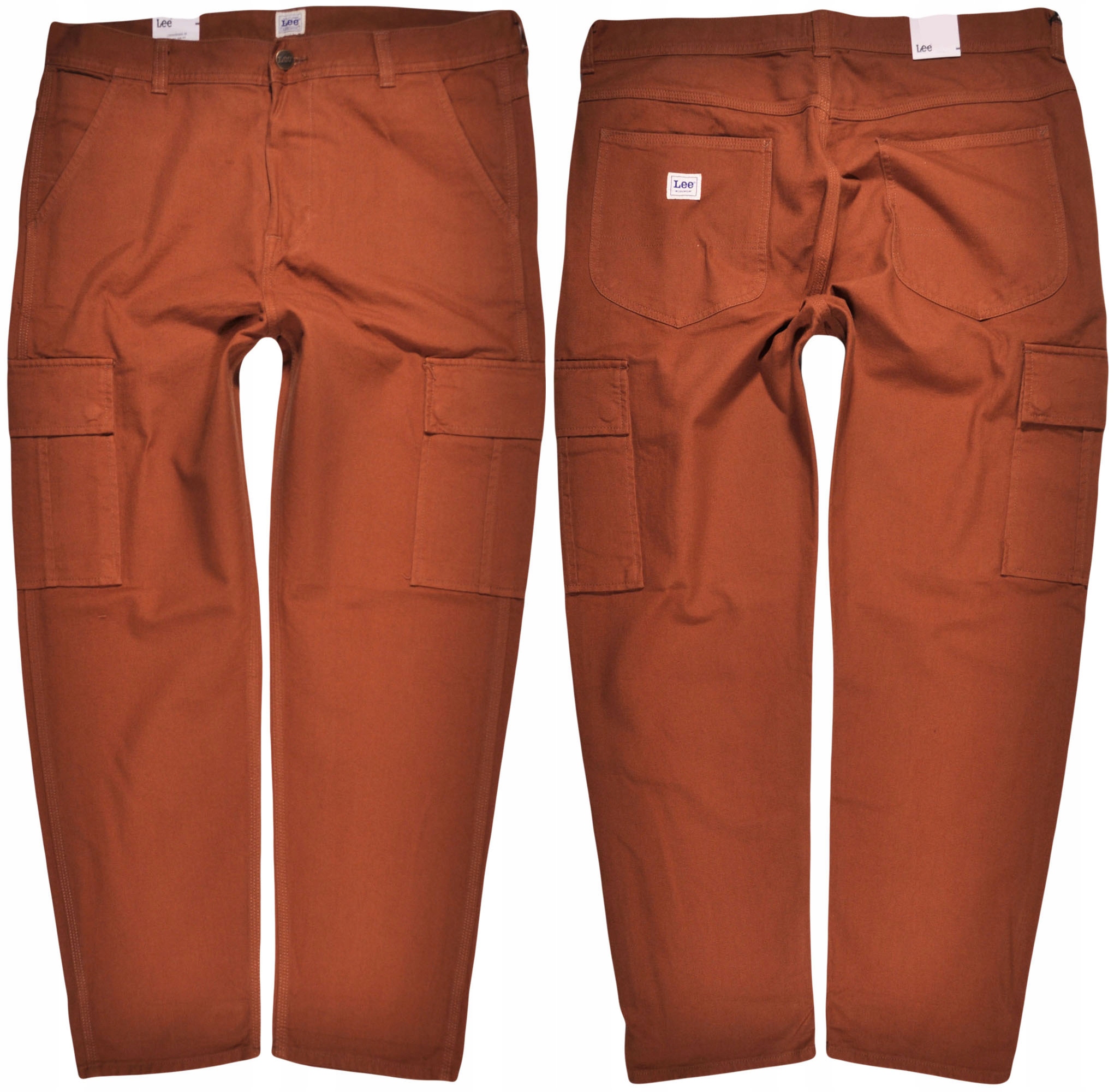 Lee kalhoty Tapered regular Brown trousers Cargo Pant W32 L32