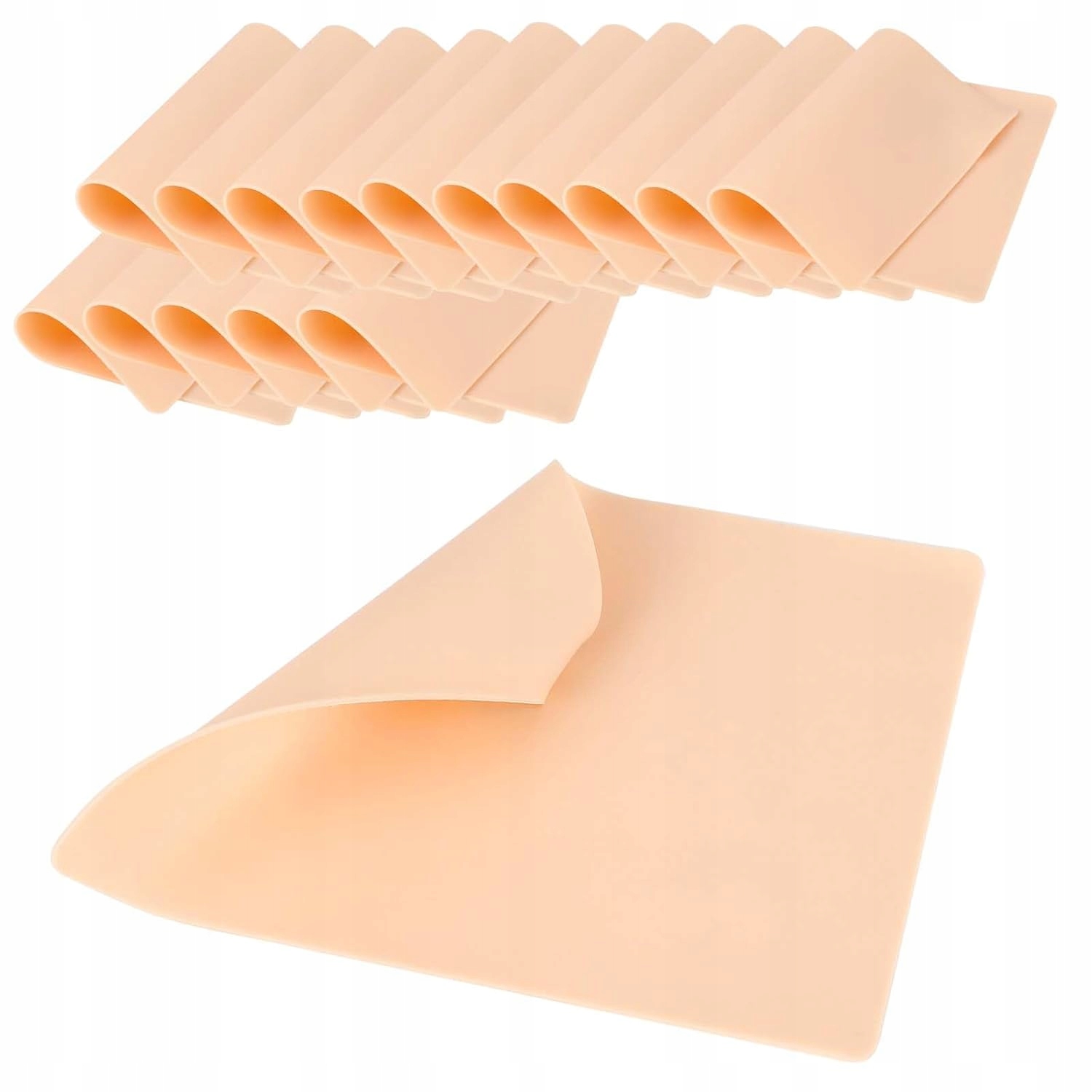 Umělá kůže pro výuku tetování, 15 kusů 19x14 cm