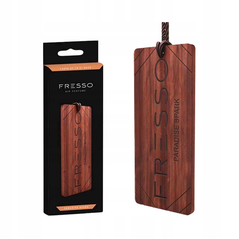 FRESSO PARADISE SPARK ZAPACH SAMOCHODOWY ZAWIESZKA