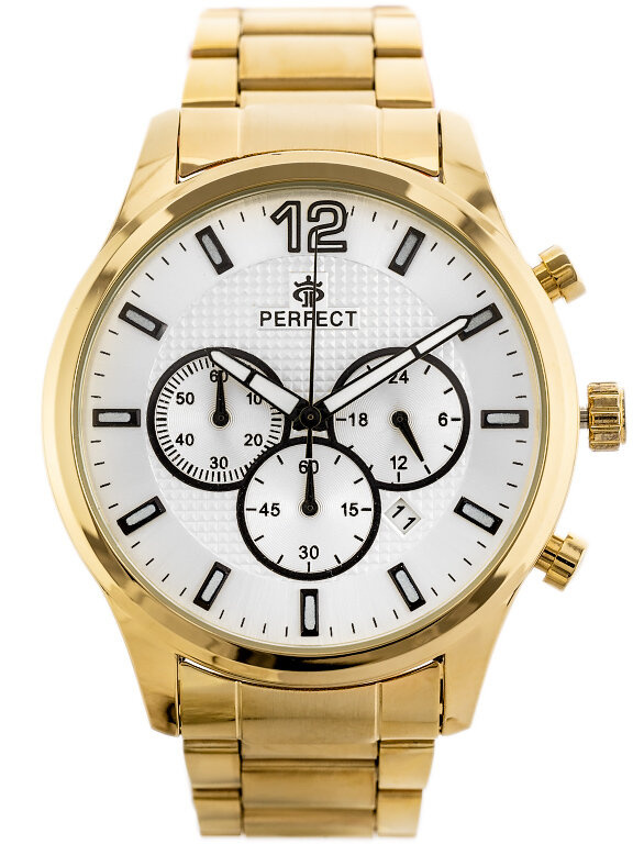 Pánské Hodinky Perfect CH01M Chronograf Box Gravírování