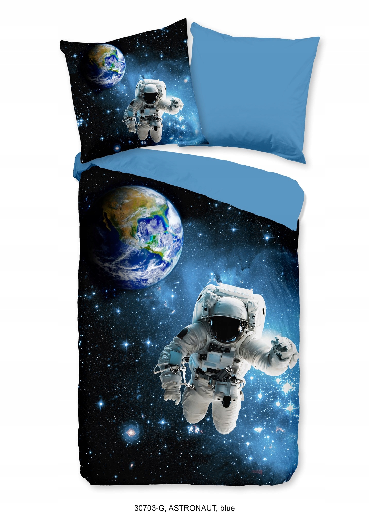 

Pościel Dziecka 135x200 Astronauta Kosmos Planeta