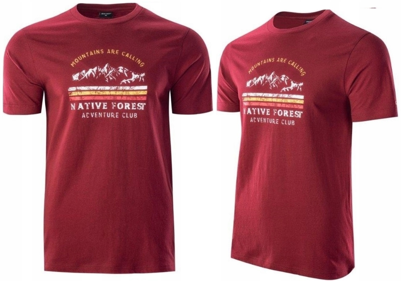 

Koszulka Bawełniana T-Shirt Męski Hi-tec Eron r.M