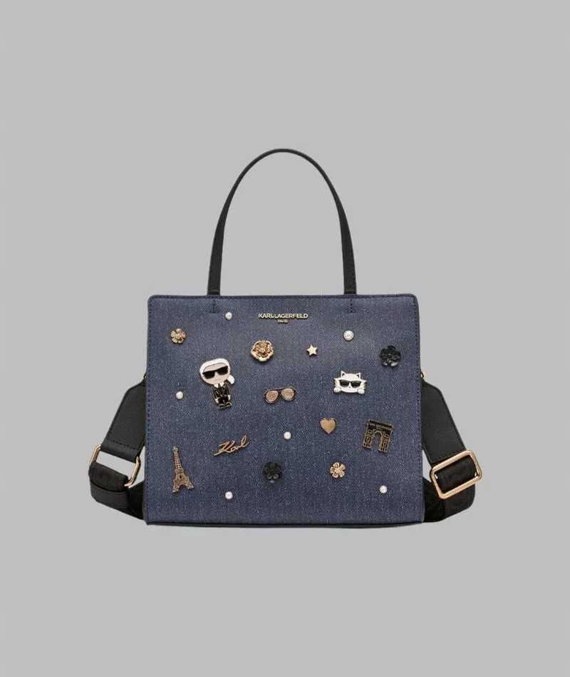 Karl Lagerfeld Paris dámská kabelka Maybelle Denim