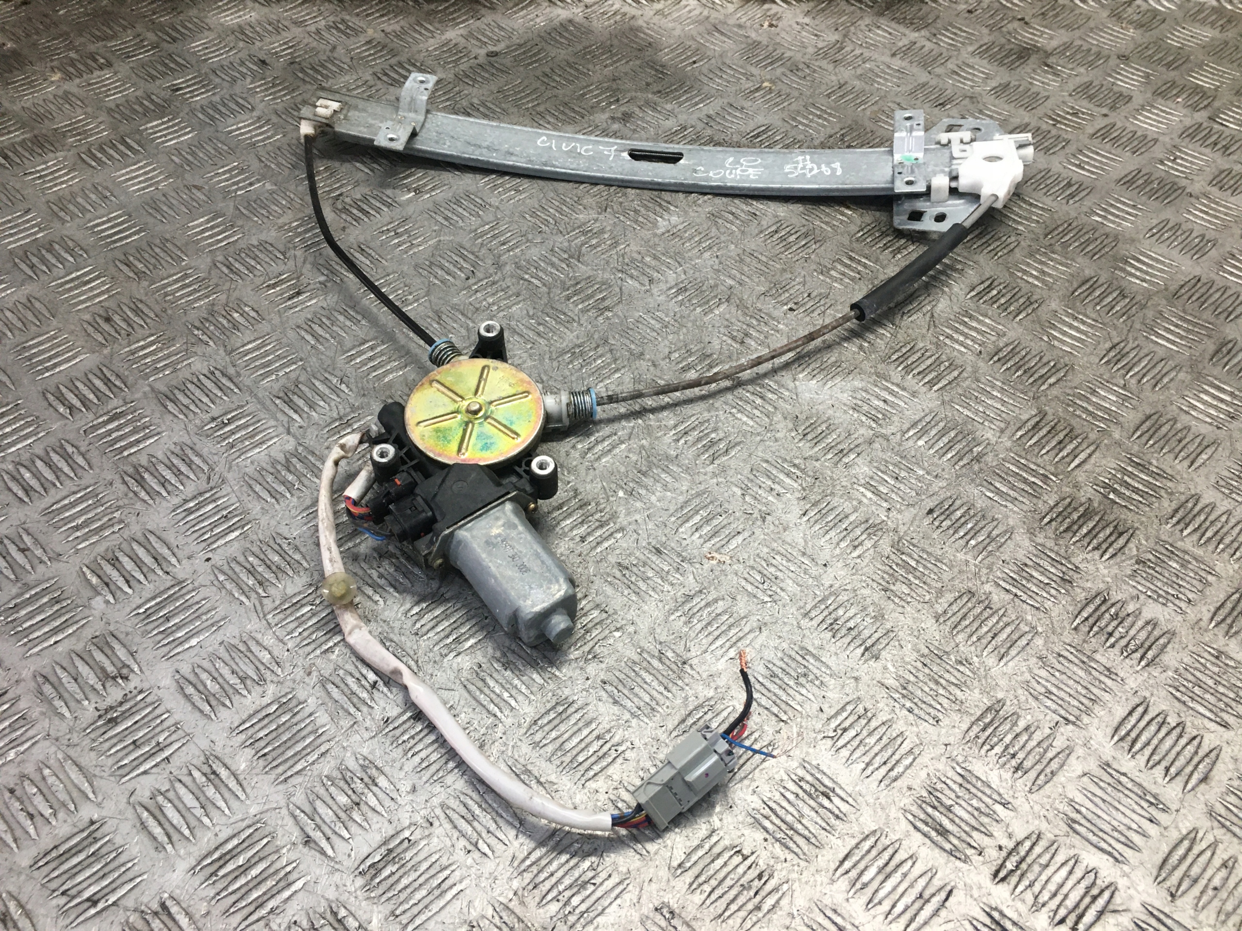 CIVIC VII MECHANIZM SZYBY LEWY PRZÓD COUPE