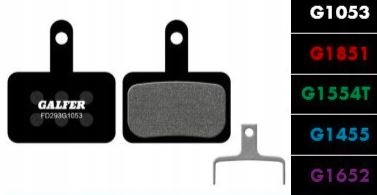 Klocki hamulcowe Galfer Shimano/TEKTRO