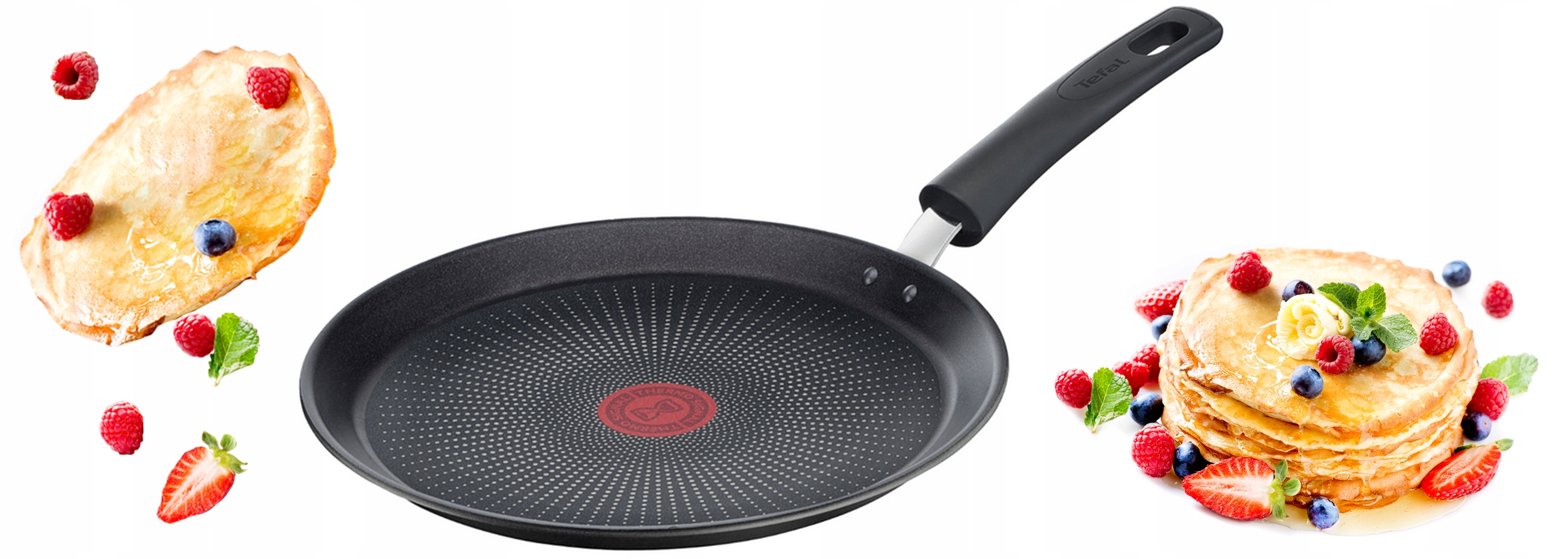 Patelnia Do Naleśników Tefal Selection Tytanowa 25 Naleśnikowa Indukcja