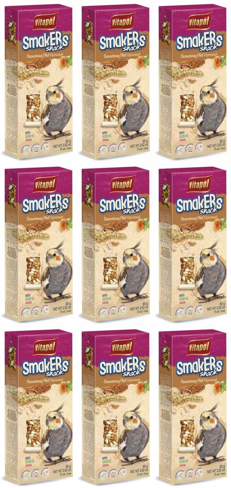 Levně Obilná baňka Vitapol 0,09 kg, 9 kusů