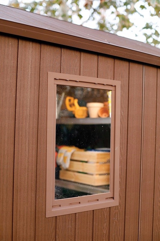 KETER DOMEK NARZĘDZIOWY/OGRODOWY DARWIN 6x4 BRĄZOW Długość 190 cm