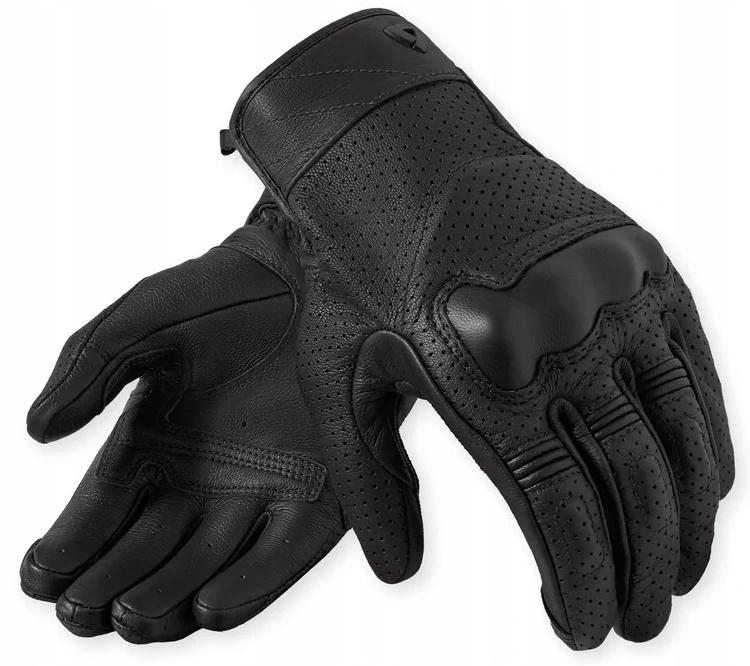 Rev'it New Heights Lady Black Motocyklové Rukavice Krátke L
